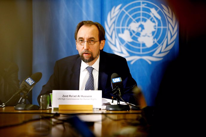 United Nations High Commissioner for Human Rights Zeid Ra'ad al-Hussein of Jorda