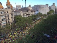 SCC cifra en 225.000 personas la asistencia a la manifestación