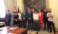 Emilio Aumente participa en la reunión de la Comisión de Patrimonio de las Ciudades Patrimonio