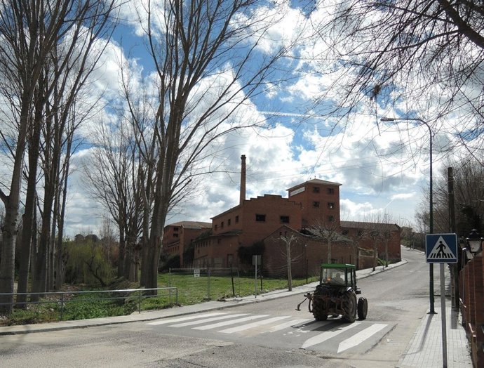 Un tractor en una imagen de archivo