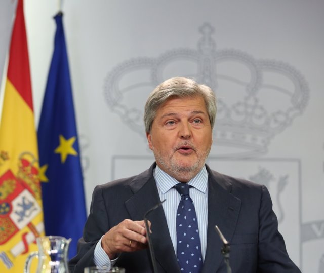 Ueda de prensa de Iñigo Méndez de Vigo tras el Consejo de Ministros