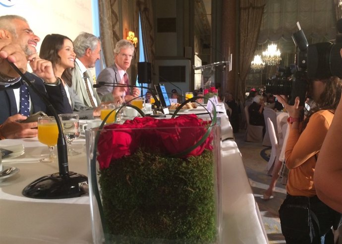 Inés Arrimadas, en Nova Economia Forum.