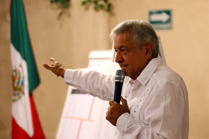 Andres Manuel Lopez Obrador, leader of the National Regeneration Movement (MOREN