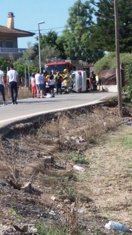 Accidente Alquerías (Murcia)