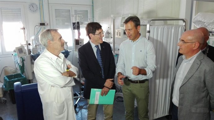 Visita consejero al Hospital de Yecla