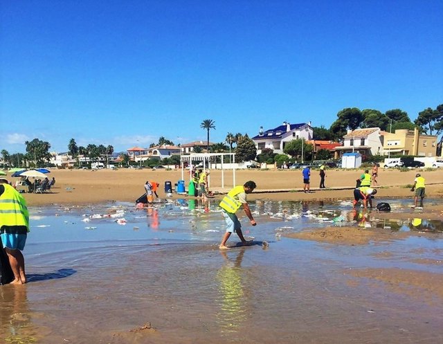 Las lluvias de las últimas semanas arrastraron residuos