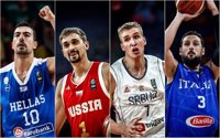 Rusia y Serbia buscan las semifinales ante Grecia e Italia