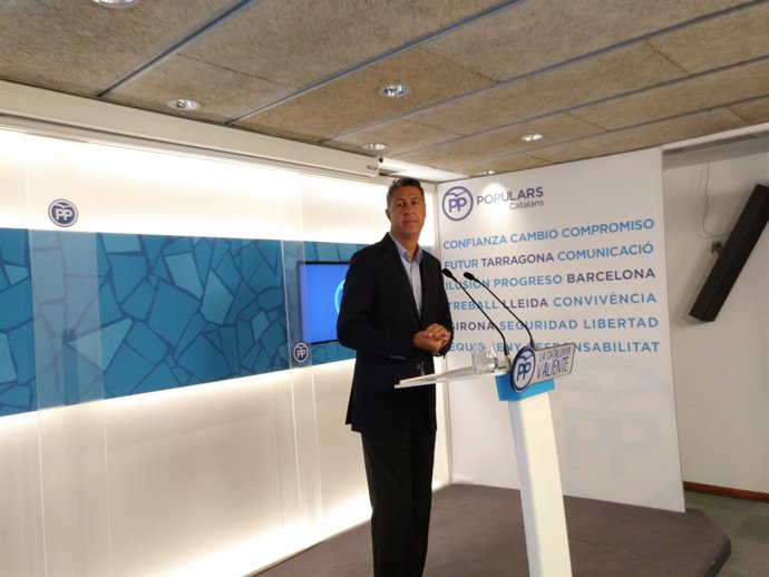 El president del PP català, Xavier Garcia Albiol