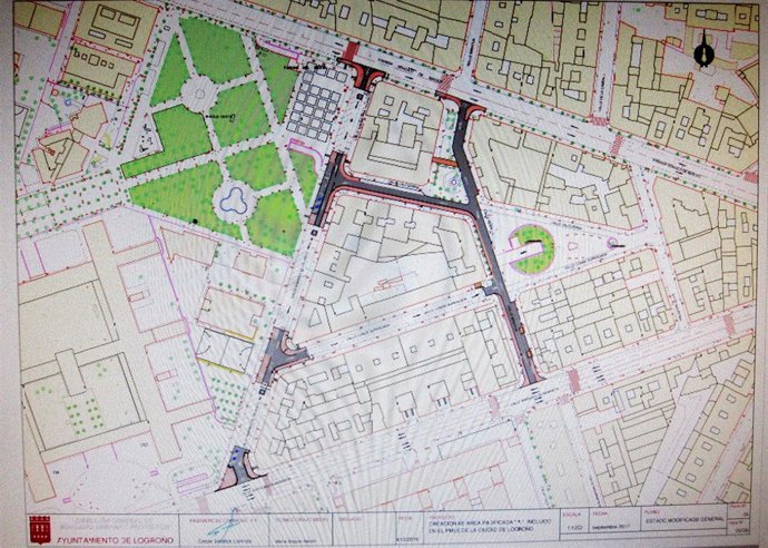 Mapa del ámbito de la actuación