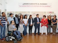Inaugurada 'Desde Albacete al mundo', una muestra que expone 34 proyectos de cooperación