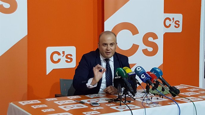 El diputado andaluz por Ciudadanos (Cs) por Huelva, Julio Díaz.