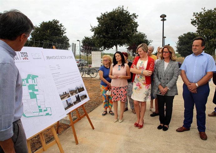 VISITA AL INCIO DE LAS OBRAS DE SOCIÓPOLIS 