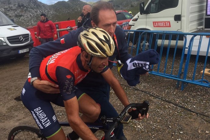 Vincenzo Nibali en la Vuelta