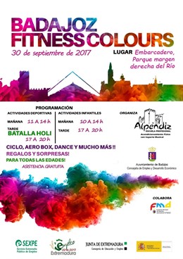Nota De Prensa Actividad "Badajoz Fitness Colours"