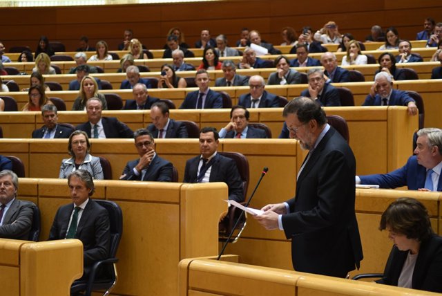 Mariano Rajoy al Senat