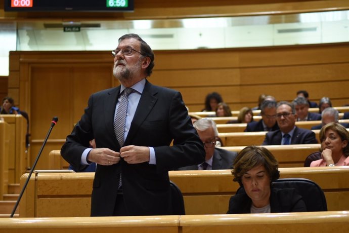 Mariano Rajoy en el Senado