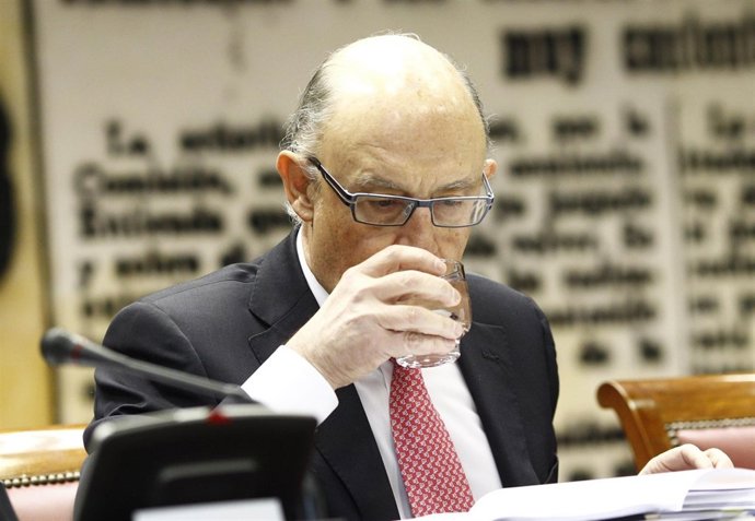Cristóbal Montoro comparece en el Senado