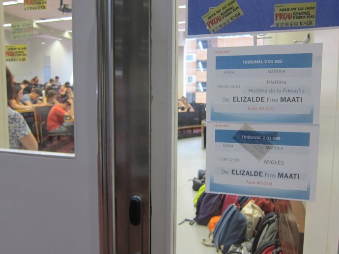 Aula de Selectivitat 2017                              