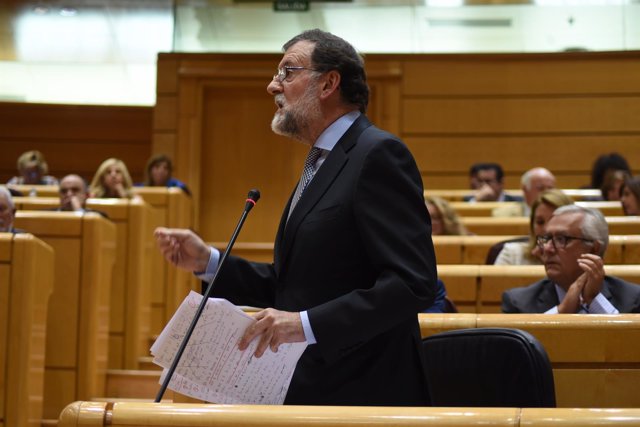 Mariano Rajoy en el Senado