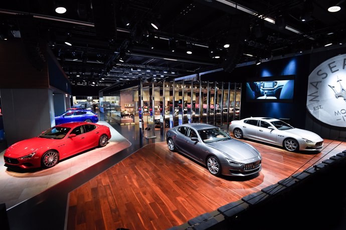 Stand de Maserati en el Salón de Frankfurt 2017