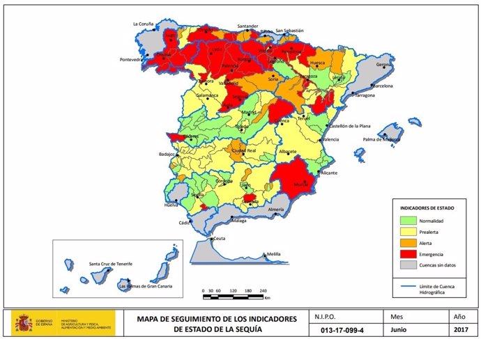 Sequía junio 2017
