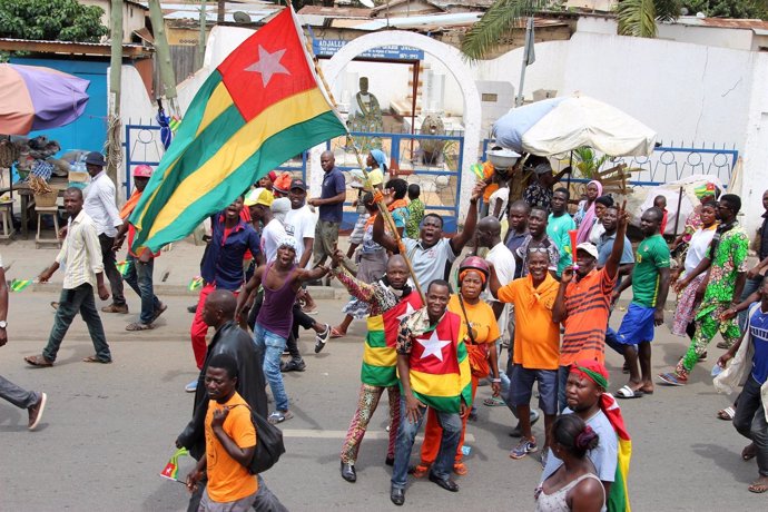 Seguidores de la oposición de Togo 