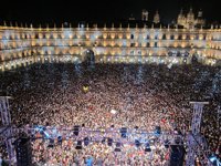 Ganemos Salamanca pide mayor espacio para personas con movilidad reducida en los eventos de la Plaza Mayor