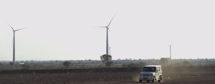 Parque eólico de Acciona en India