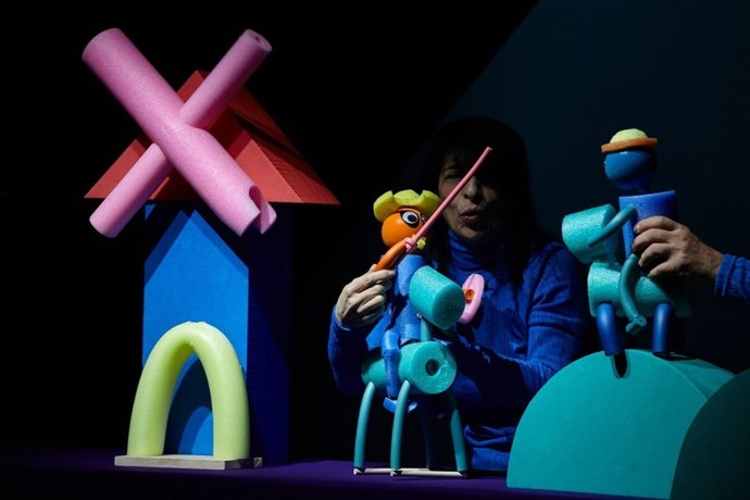 Teatro Didres, con Don Quijote. 