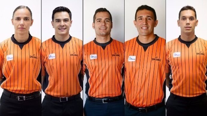 Cinco nuevos árbitros en la Liga Endesa
