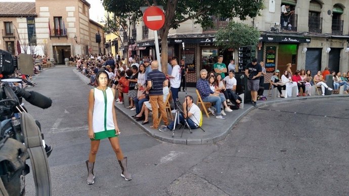 Pasarela por las calles de Madrid