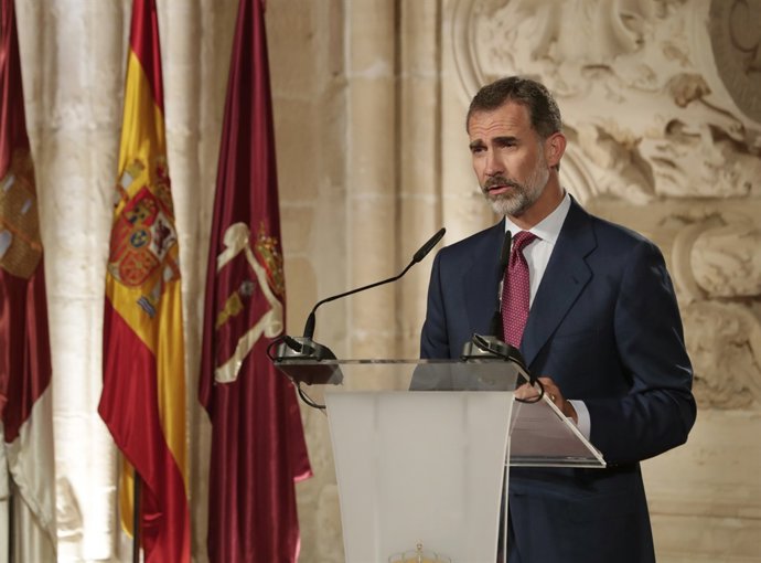 El Rei en l'entrega dels Premis Nacionals de Cultura