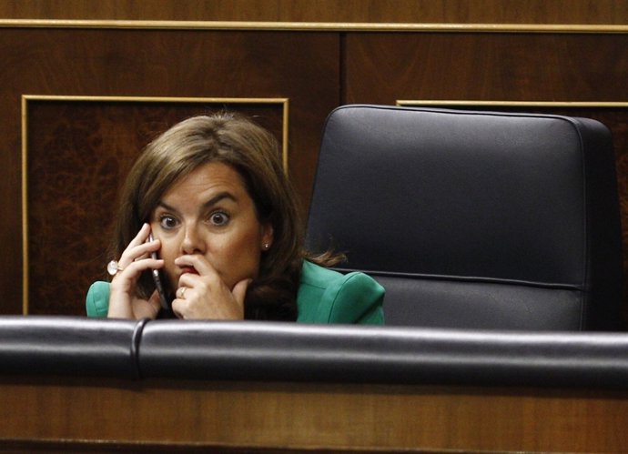 Soraya Sáenz de Santamaría, vicepresidenta del Gobierno 