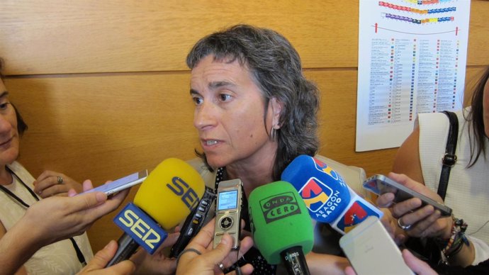 Luisa Broto ha asistido a la primera jornada del Debate de política general