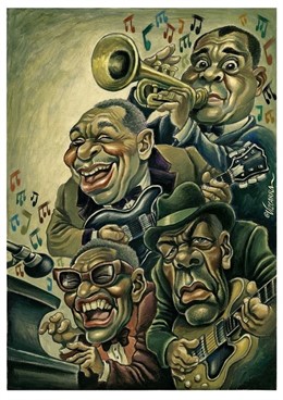 Cartel del Festival Internacional de Blues de Cerdanyola