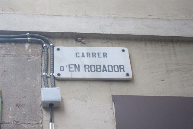 Carrer d'En Robador de Barcelona