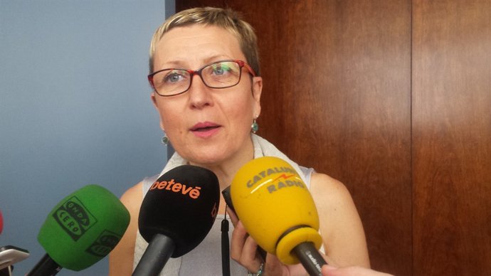 La portaveu del PSC a Barcelona, Carmen Andrés