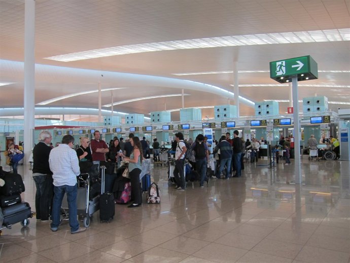 Terminal T1 Aeroport del Prat Barcelona
