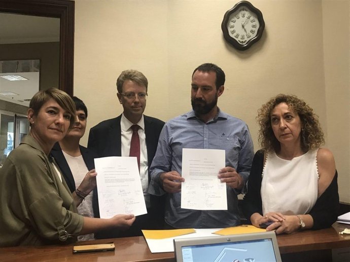 Lourdes Ciuró, Ferran Bel, Jaume Moya i Ester Capella  