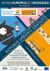 Valladolid celebra el Día sin Coche el 22 de septiembre con cierre del centro al tráfico y bus gratuito