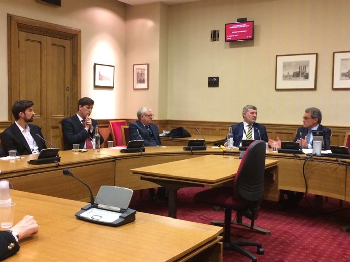 El expte.Artur Mas, en un acto en Londres