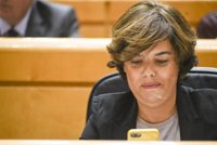 Santamaría a Puigdemont: “No nos va a temblar el pulso en hacer lo que tengamos que hacer”