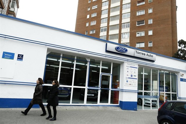 Concesionario, coches, vehículo, consumo, motor, matriculación, Ford