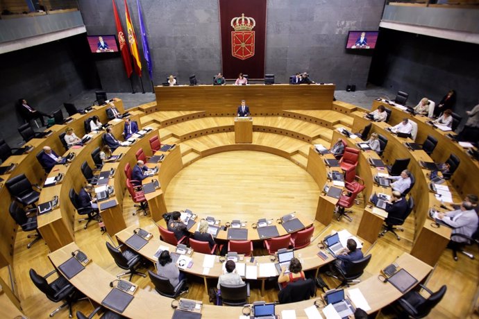 Pleno del Parlamento de Navarra