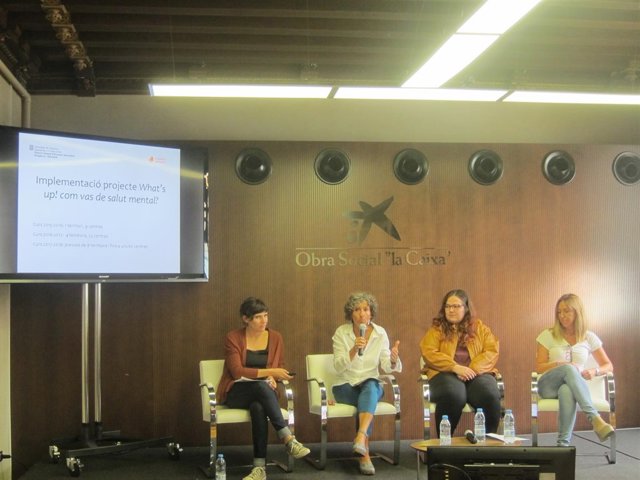 Rueda de prensa de Obertament, con A.Tosas, M.Ortiz y E.Llopis