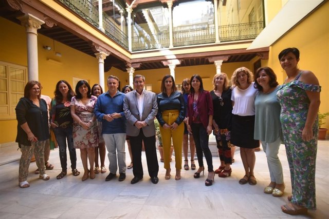 Diputadas andaluzas en Granada