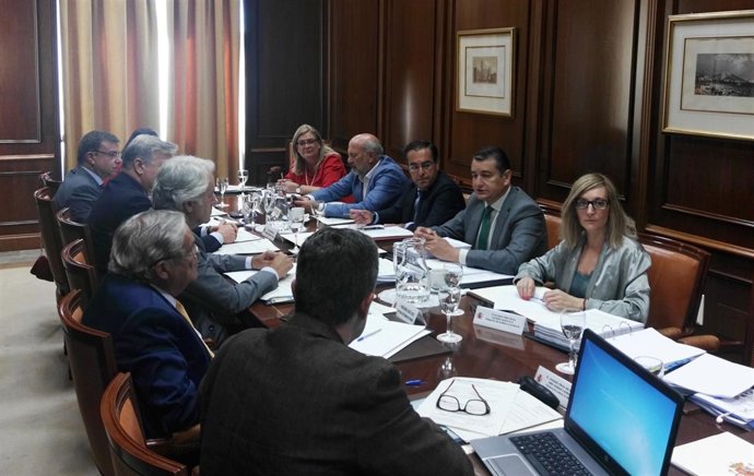 Antonio Sanz reunion con subdelegados de andalucia