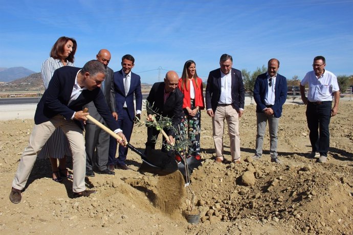 Bendodo Salas Ledesma primera piedra fabrica almazara AOVE aceite oliva molisur 