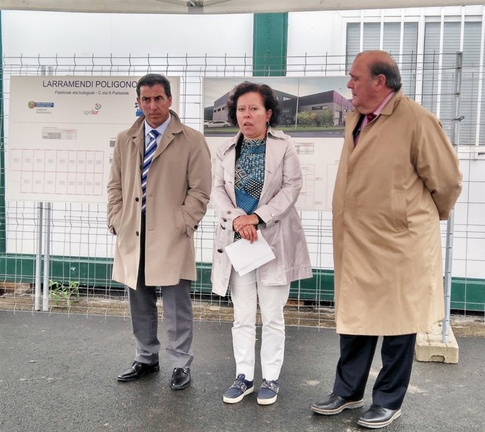 Representantes Ayuntamiento Bergara y Sprilur