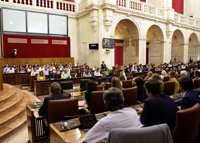 El Parlamento rechaza pedir a la Junta que impulse un Pacto andaluz por el Agua